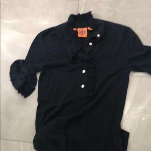 Navy Blue Tory Burch sweater. Looks new.
